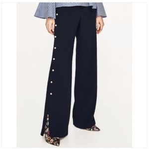 Zara Pearl Blue Pants